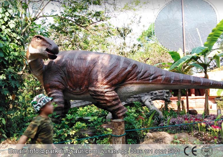 /Estatuas de dinosaurios de jardín al aire libre de tamaño natural
